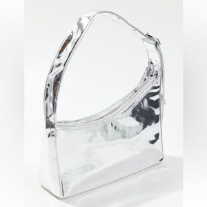 NWT Silver Shoulder Bag / Handbag